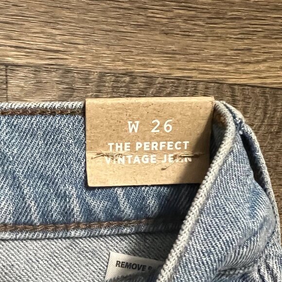 NEW Madewell The Perfect Vintage Jean Coney Wash Destroyed Edition Size 26 NWT - Picture 7 of 7